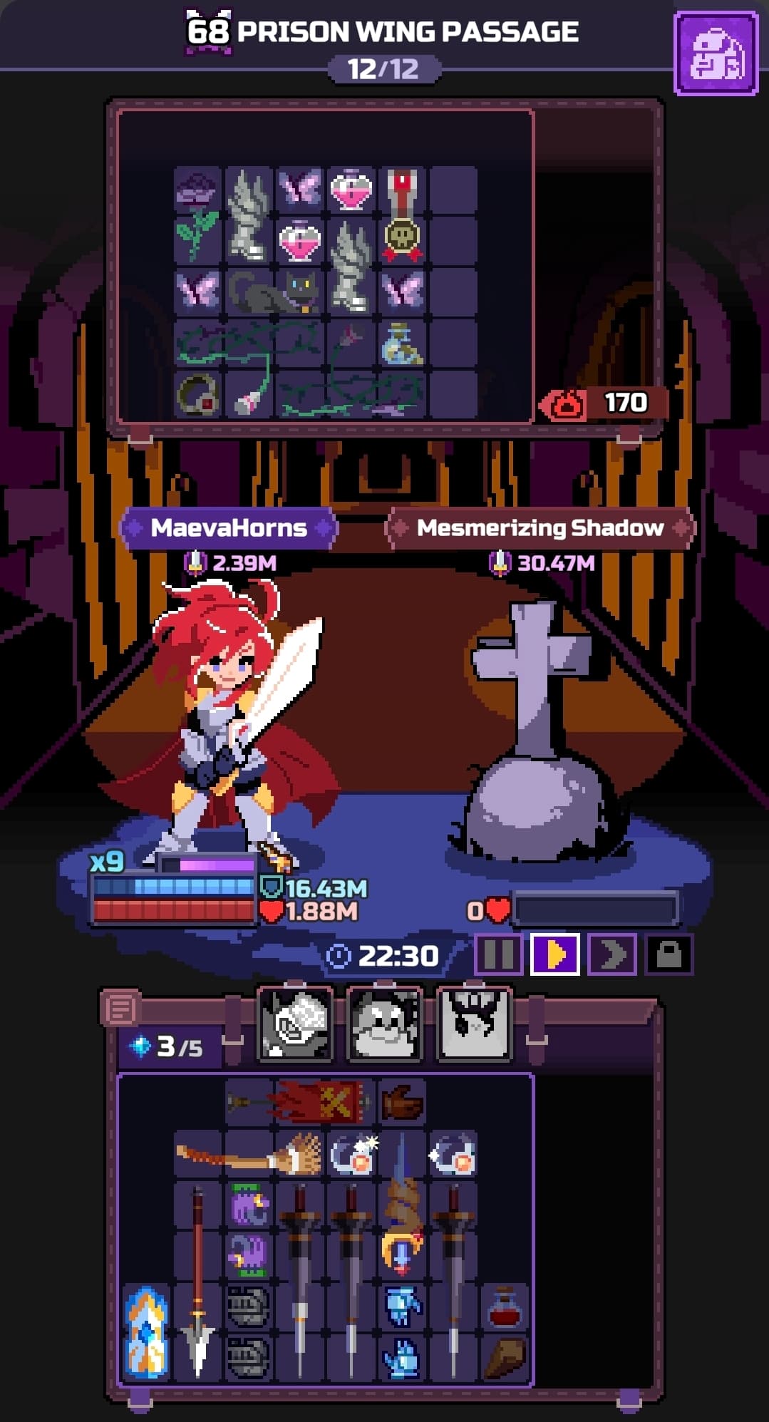 Chapter 68 run screenshot