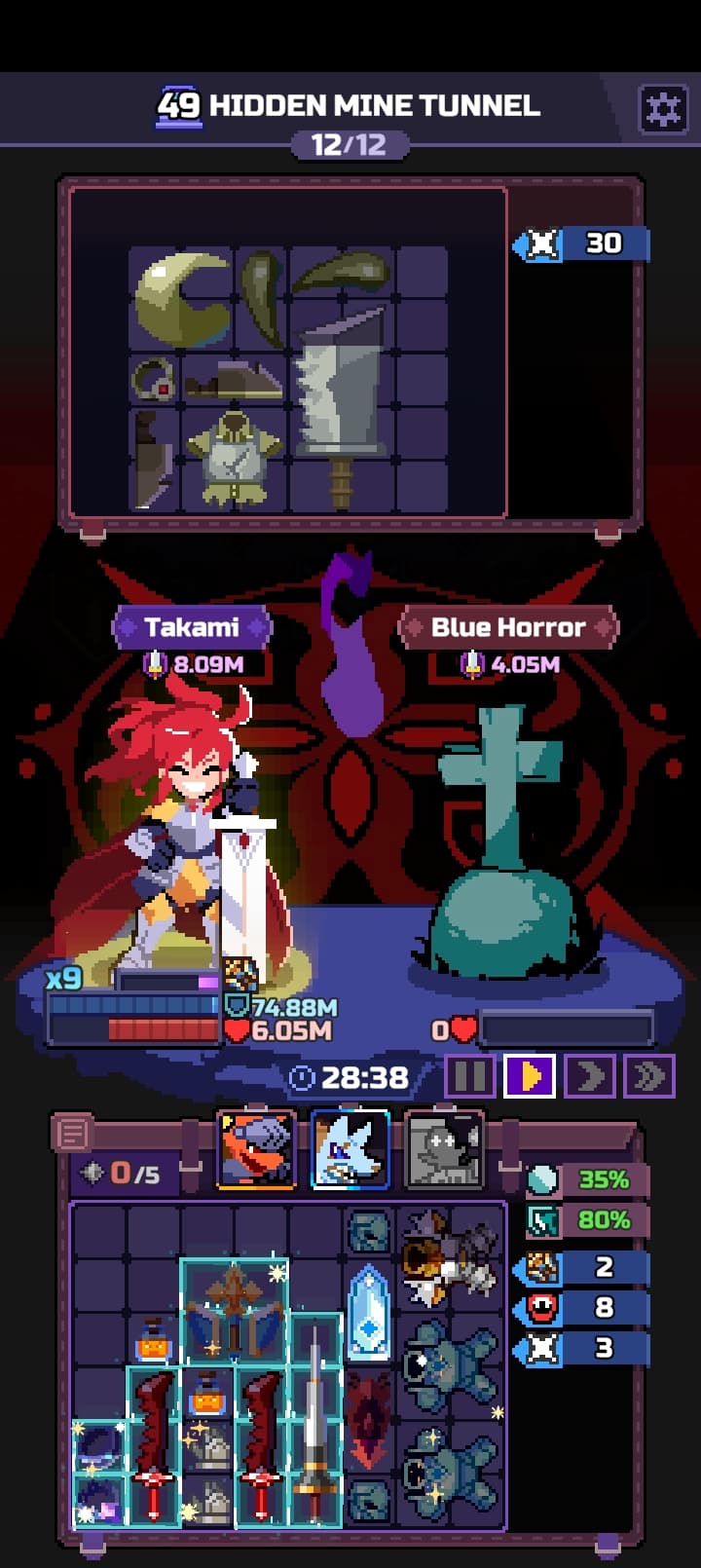 Chapter 49 run screenshot