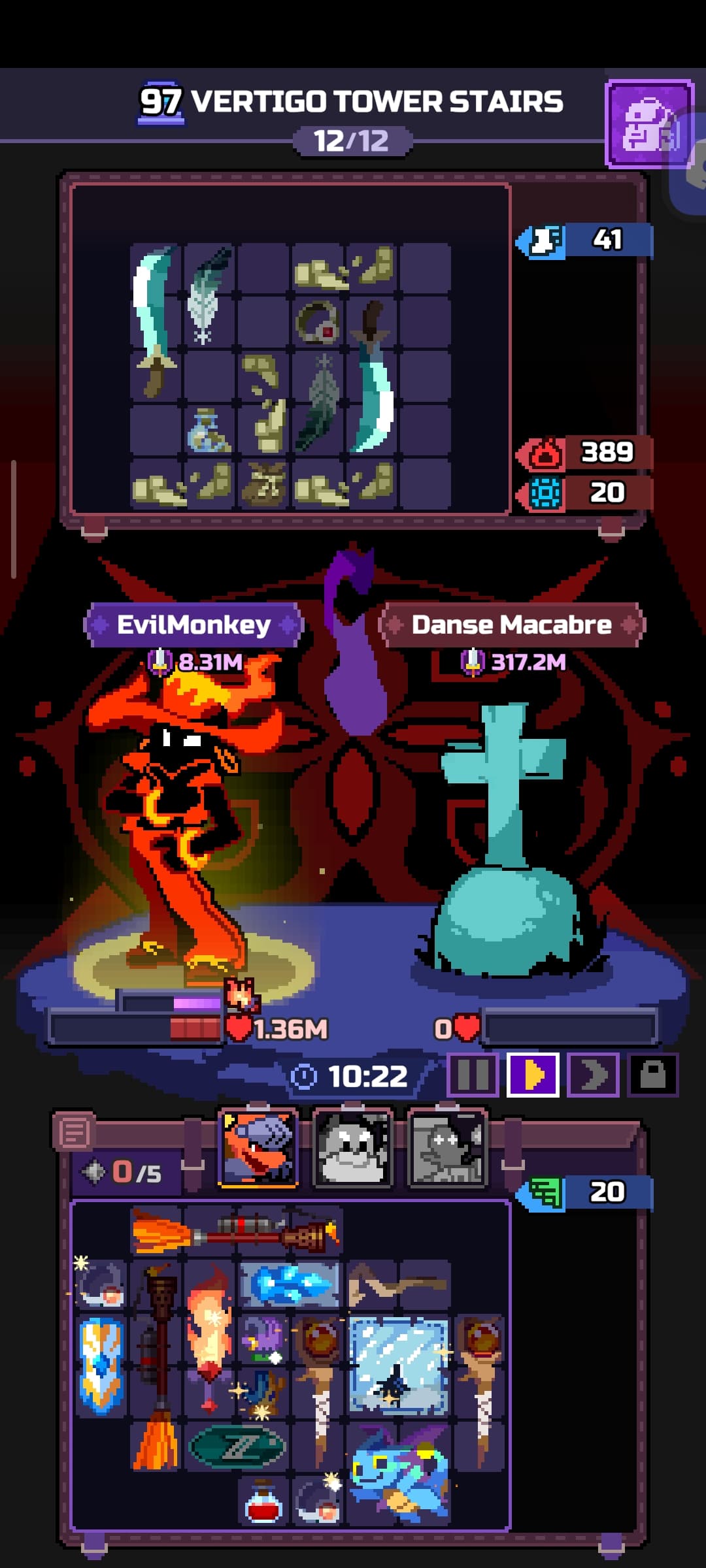 Capture du run chapitre 97