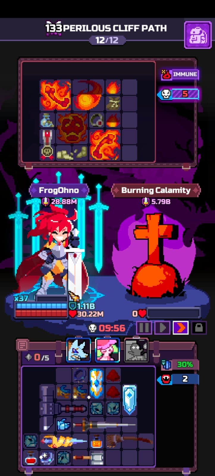 Capture du run chapitre 133