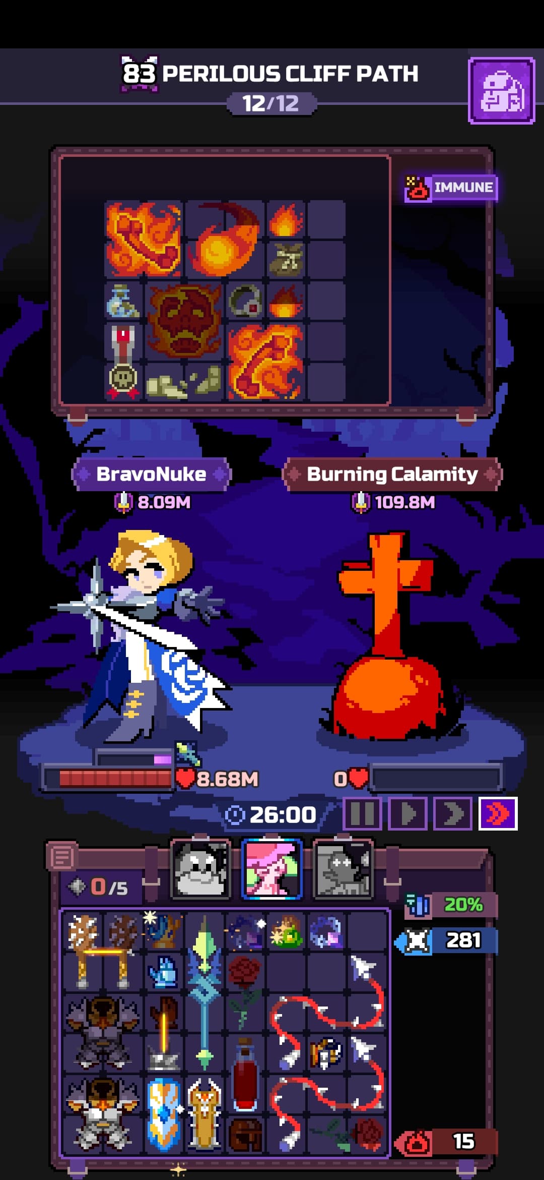 Capture du run chapitre 83