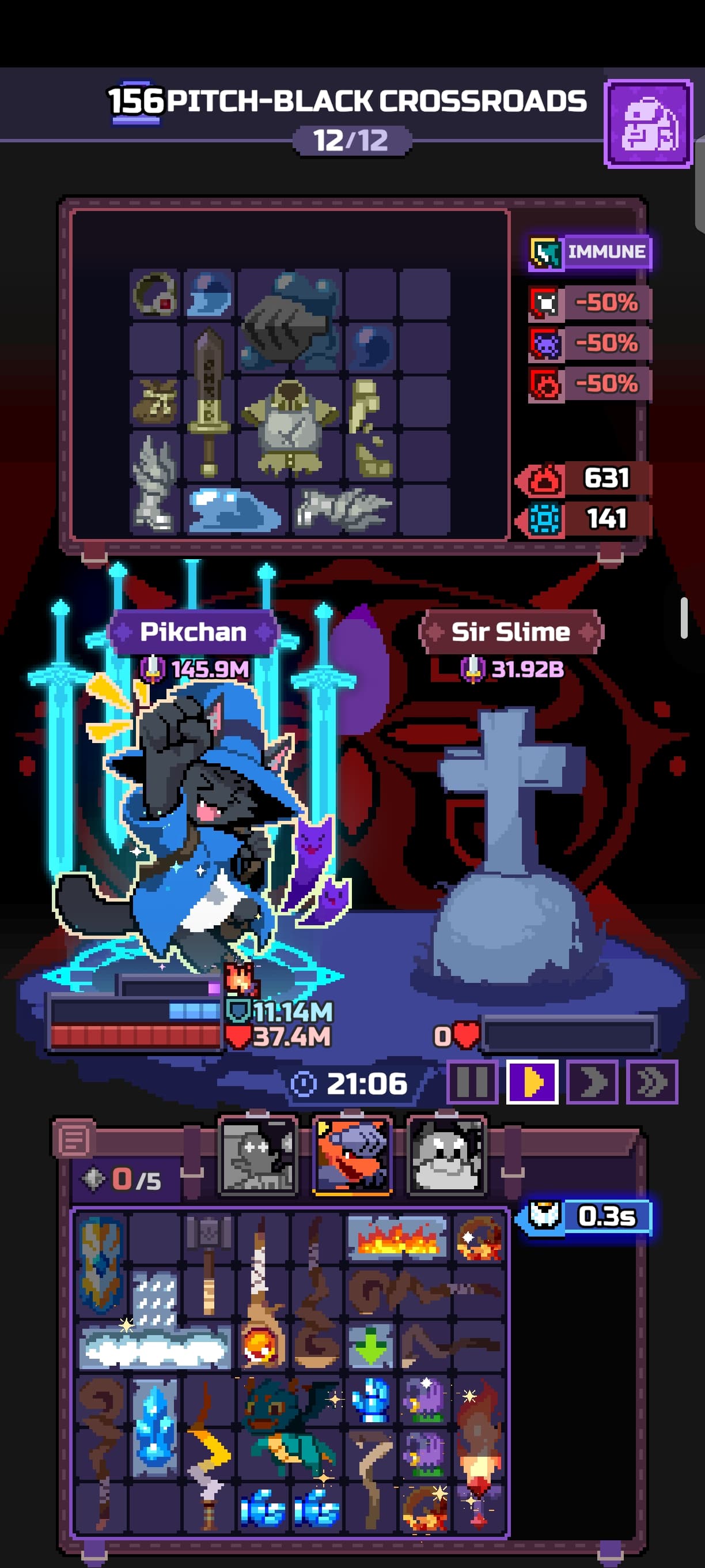 Capture du run chapitre 156
